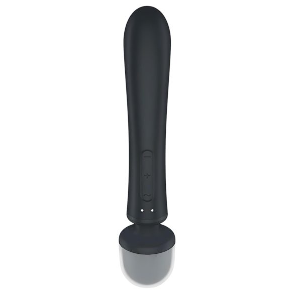 Satisfyer Triple Lover - G-punkt och vibrator för par - silver