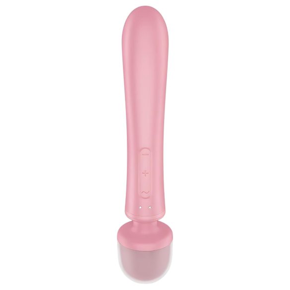 Satisfyer Triple Lover - G-punkt vibrator med massager - silikon rosa