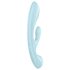 Satisfyer Triple Oh - uppladdningsbar klitorisstimulator med arm (blå)