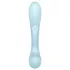 Satisfyer Triple Oh - laddningsbar vibrator med klitorisstimulerande arm (blå)
