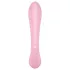 Satisfyer Triple Oh - vibrator med klitorisarm - uppladdningsbar - rosa