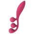 Satisfyer Tri Ball 1 - uppladdningsbar, multifunktionell vibrator (röd)