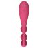Satisfyer Tri Ball 1 - uppladdningsbar, multifunktionell vibrator (röd)