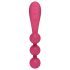 Satisfyer Tri Ball 1 - uppladdningsbar, multifunktionell vibrator (röd)