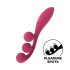Satisfyer Tri Ball 1 - uppladdningsbar, multifunktionell vibrator (röd)