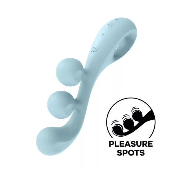 Satisfyer Tri Ball 2 - multifunktionell vibrator - mintgrön