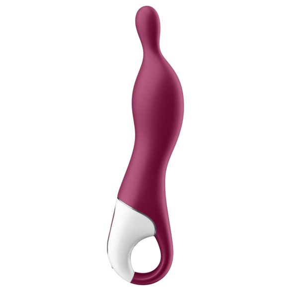 Satisfyer A-Mazing 1 - uppladdningsbar A-punktsvibrator (röd)