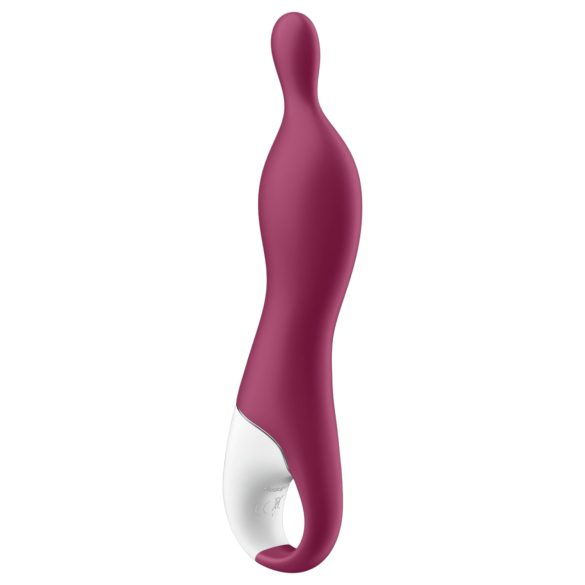 Satisfyer A-Mazing 1 - uppladdningsbar A-punktsvibrator (röd)