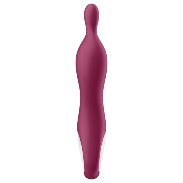 Satisfyer A-Mazing 1 - uppladdningsbar A-punktsvibrator (röd)
