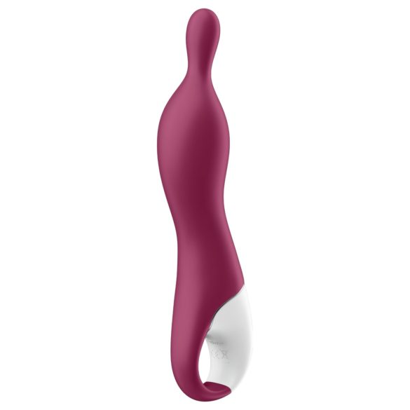 Satisfyer A-Mazing 1 - uppladdningsbar A-punktsvibrator (röd)