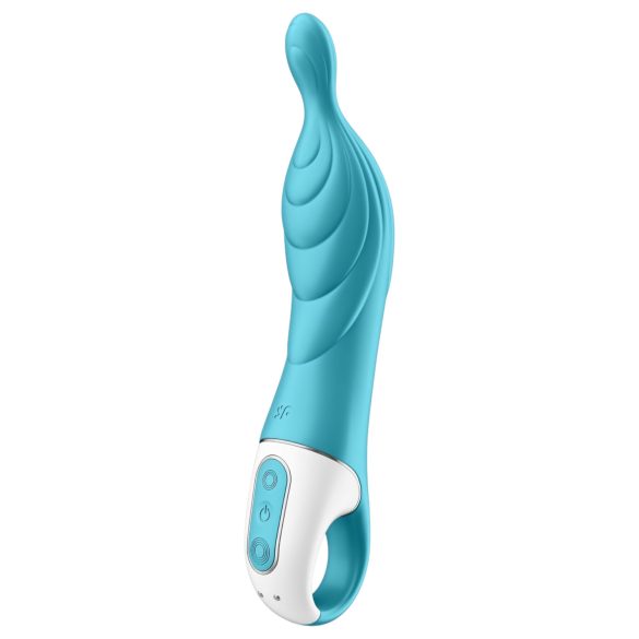 Satisfyer A-Mazing 2 - uppladdningsbar A-punkt vibrator (turkos)