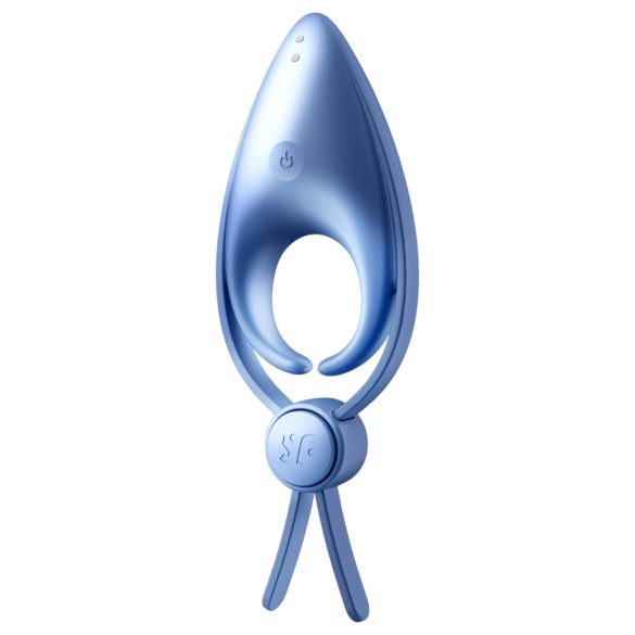 Satisfyer Sniper - laddningsbar vibrerande penisring (blå)