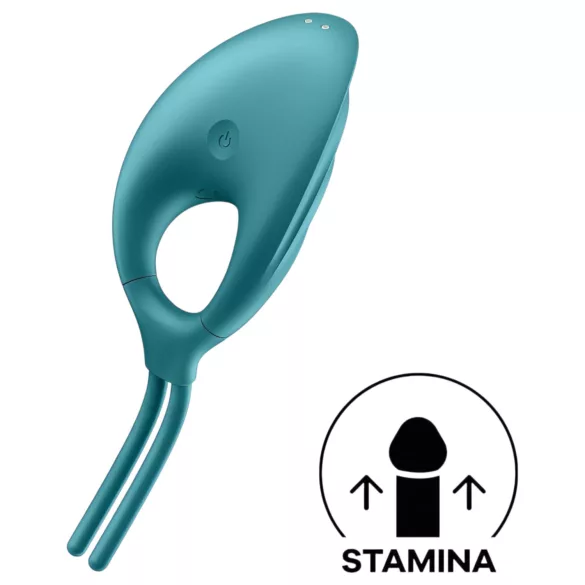 Satisfyer Swordsman - uppladdningsbar, vibrerande penisering (grön)
