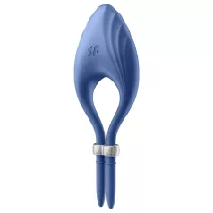   Satisfyer Duelist - uppladdningsbar vibrerande penisring (blå)