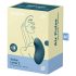 Satisfyer Vulva Lover 2 - Uppladdningsbar lufttrycksklitorisvibrator (blå)