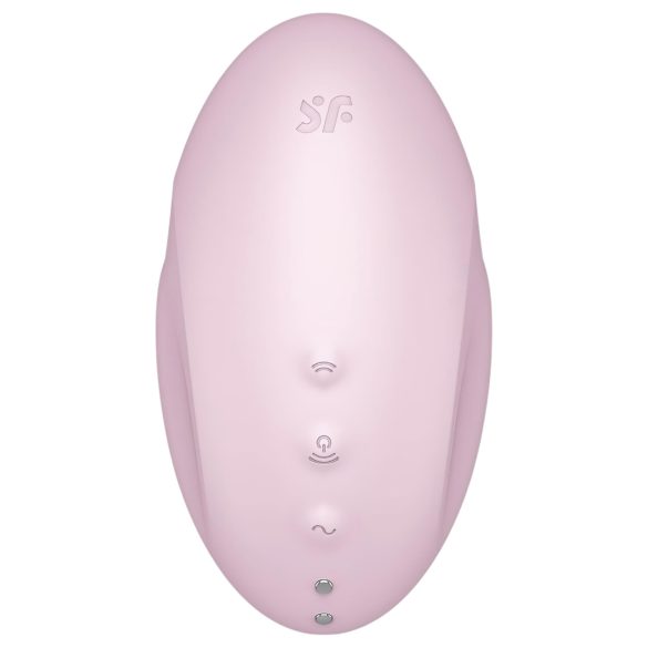 Satisfyer - klitorisstimulator med lufttryck - uppladdningsbar - rosa