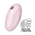 Satisfyer - klitorisstimulator med lufttryck - uppladdningsbar - rosa