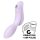 Satisfyer Curvy Trinity 2 - lufttrycksvibrator och vibrator - lila