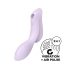 Satisfyer Curvy Trinity 2 - luftvågs 2-i-1 vibrator (lila)