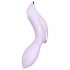 Satisfyer Curvy Trinity 2 - luftvågs 2-i-1 vibrator (lila)