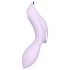 Satisfyer Curvy Trinity 2 - lufttrycksvibrator och vibrator - lila
