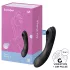 Satisfyer Curvy Trinity 4 - luftvågsbaserad 2-i-1 vibrator (svart)