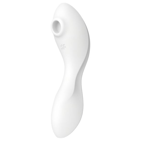 Satisfyer Curvy Trinity 5+ - vibrator och lufttrycksvibrator - vit