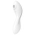 Satisfyer Curvy Trinity 5+ - vibrator och lufttrycksvibrator - vit