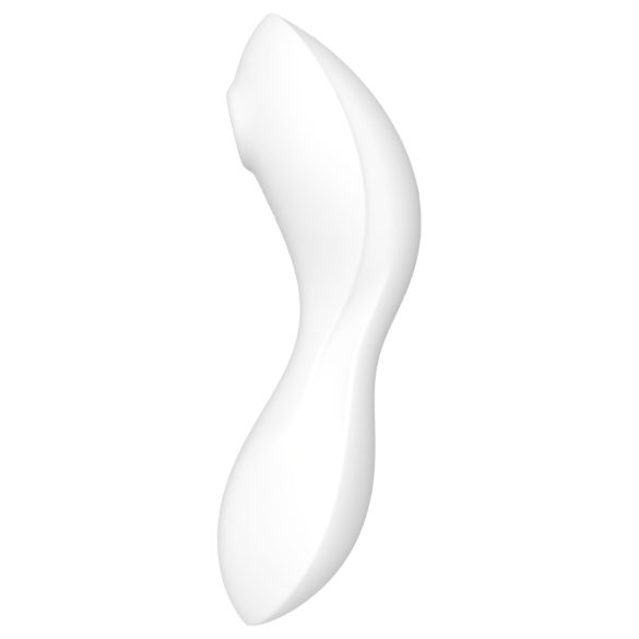 Satisfyer Curvy Trinity 5+ - vibrator och lufttrycksvibrator - vit