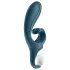 Satisfyer Hug Me - klitorisstimulator med arm - appstyrd - blå