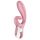 Satisfyer Hug Me - smart klitorisvibrator med arm (rosa)