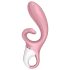 Satisfyer Hug Me - smart klitorisvibrator med arm (rosa)