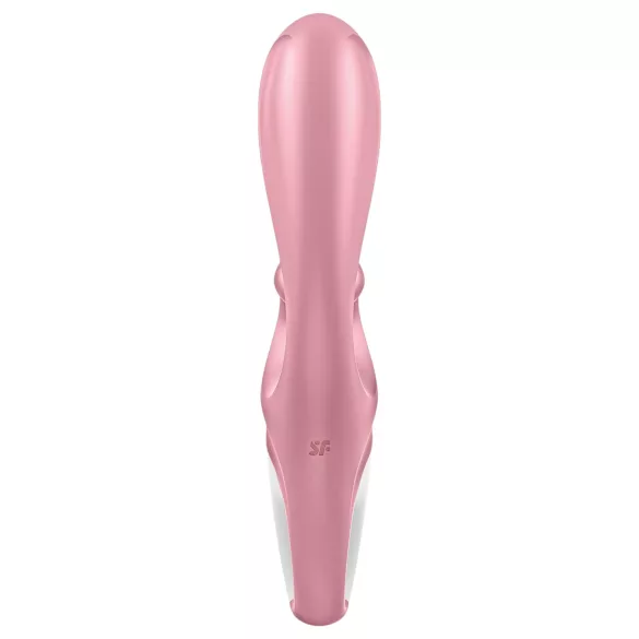 Satisfyer Hug Me - Appstyrd vibrator med klitoriskudde (rosa)