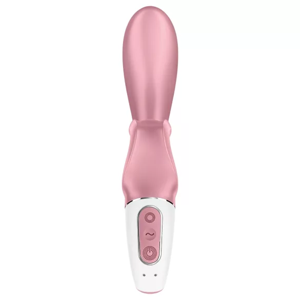 Satisfyer Hug Me - Appstyrd vibrator med klitoriskudde (rosa)