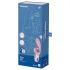 Satisfyer Hug Me - Appstyrd vibrator med klitoriskudde (rosa)