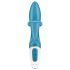 Satisfyer Embrace Me - uppladdningsbar klitorisstav (turkos)