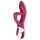 Satisfyer Embrace Me - uppladdningsbar klitorisvibrator (röd)