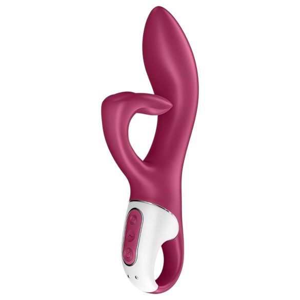 Satisfyer Embrace Me - uppladdningsbar klitorisvibrator (röd)