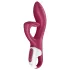 Satisfyer Embrace Me - vibrator med klitorisstimulering - uppladdningsbar - röd
