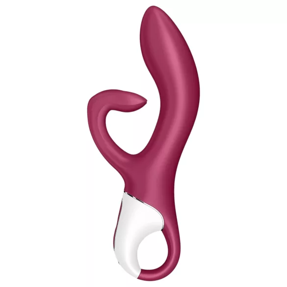 Satisfyer Embrace Me - vibrator med klitorisstimulering - uppladdningsbar - röd