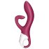 Satisfyer Embrace Me - uppladdningsbar klitorisvibrator (röd)