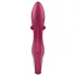 Satisfyer Embrace Me - vibrator med klitorisstimulering - uppladdningsbar - röd