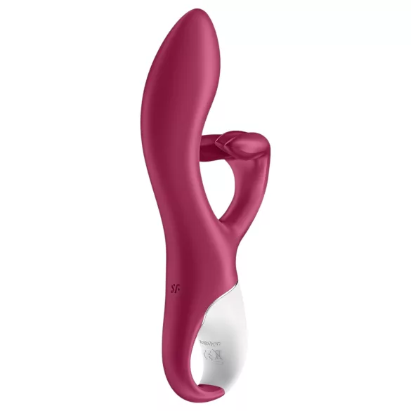 Satisfyer Embrace Me - vibrator med klitorisstimulering - uppladdningsbar - röd