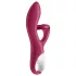 Satisfyer Embrace Me - vibrator med klitorisstimulering - uppladdningsbar - röd