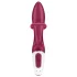 Satisfyer Embrace Me - vibrator med klitorisstimulering - uppladdningsbar - röd