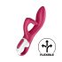 Satisfyer Embrace Me - uppladdningsbar klitorisvibrator (röd)