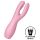 Satisfyer Threesome 3 - uppladdbar klitorisvibrator (rosa)