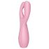 Satisfyer Threesome 3 - uppladdbar klitorisvibrator (rosa)