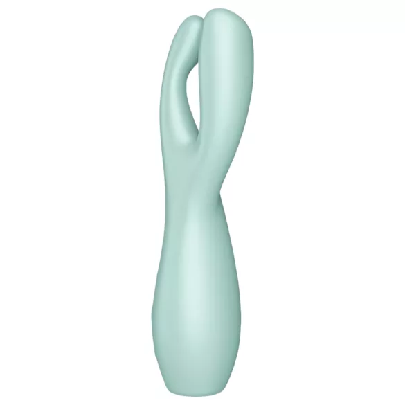 Satisfyer Threesome 3 - uppladdningsbar klitorisstimulator (mint)
