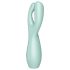 Satisfyer Threesome 3 - uppladdningsbar klitorisstimulator (mint)